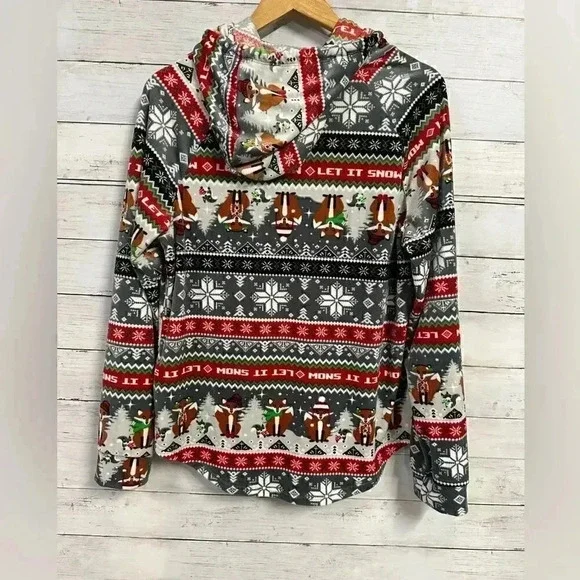 Let it Snow/ Christmas Pull-Over Sweater Size XL - Picture 5 of 5